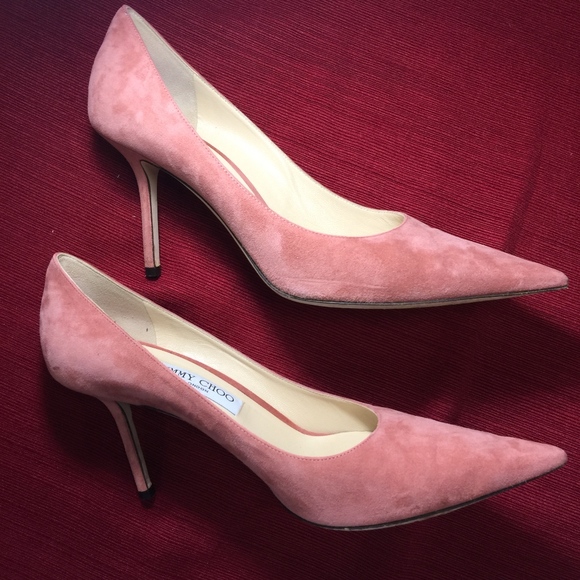 Love 100 Suede Pumps by Jimmy Choo - Picture 3 of 8